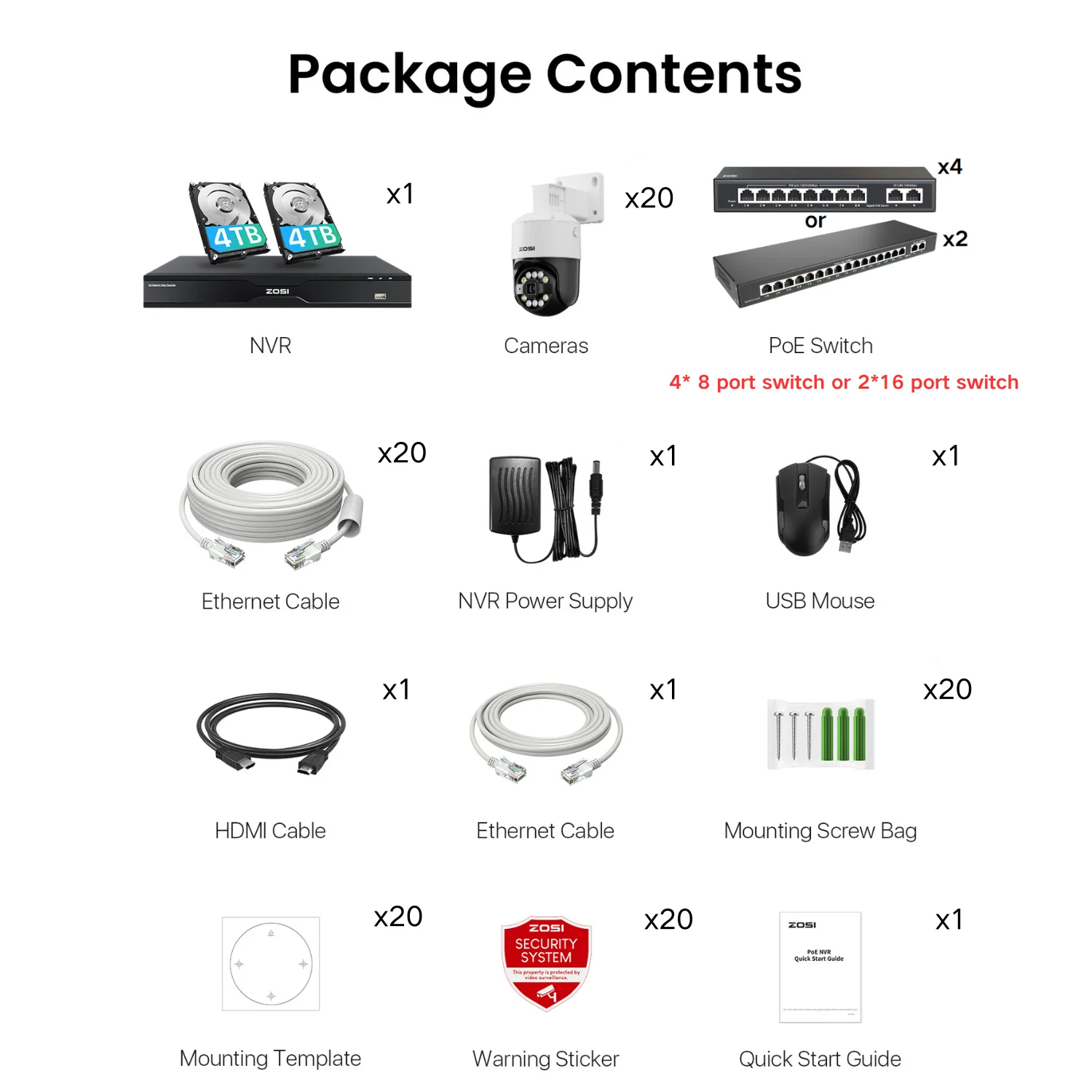 C296B 32 Channel 4K PT PoE Security Camera System for Business + Up To 16TB HDD - Image 23
