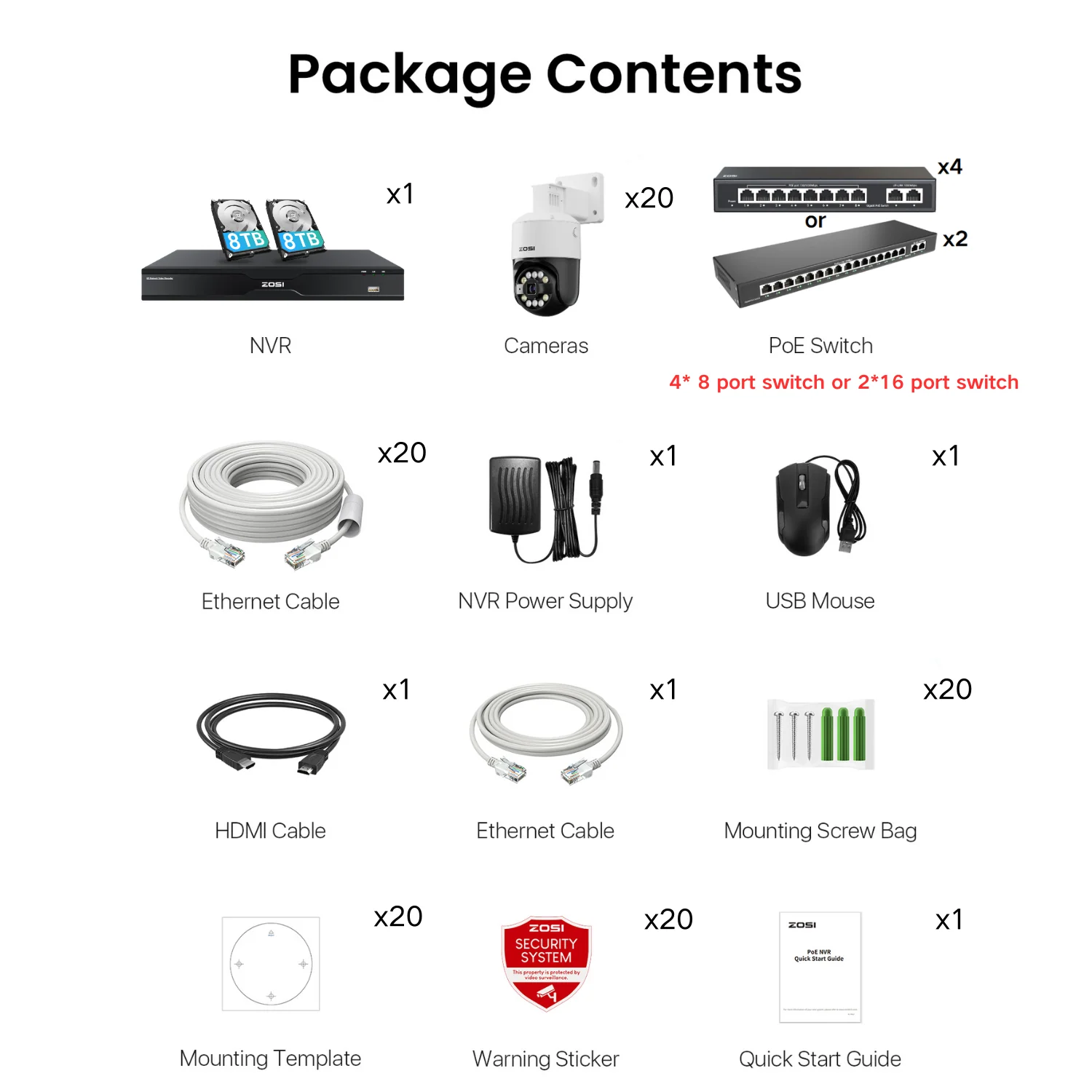C296B 32 Channel 4K PT PoE Security Camera System for Business + Up To 16TB HDD - Image 24