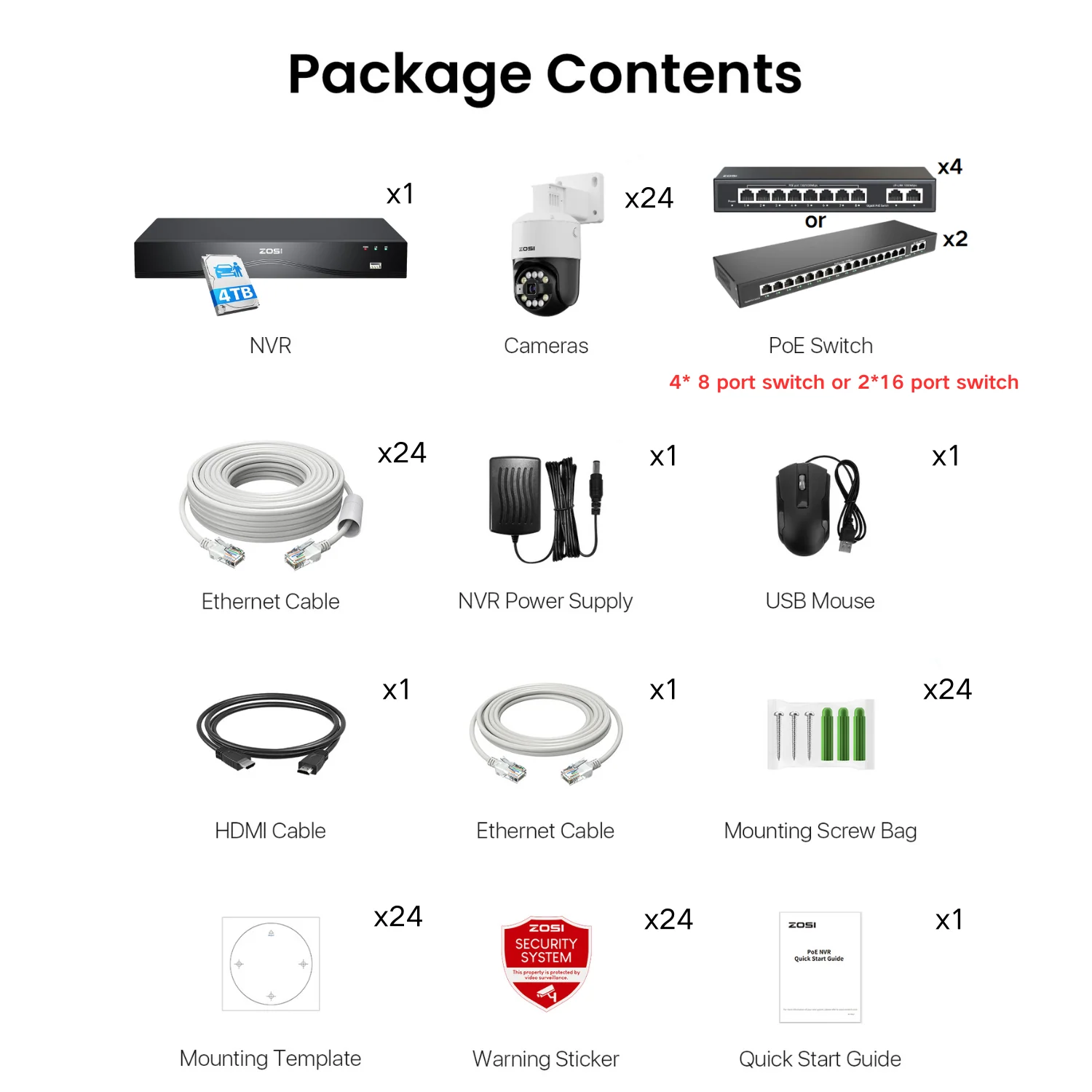 C296B 32 Channel 4K PT PoE Security Camera System for Business + Up To 16TB HDD - Image 26