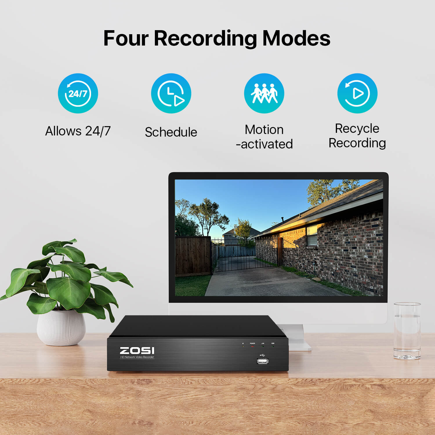 C296B 4K 16 Channel Pan-Tilt PoE Security Camera System + 4TB/8TB HDD - Image 13