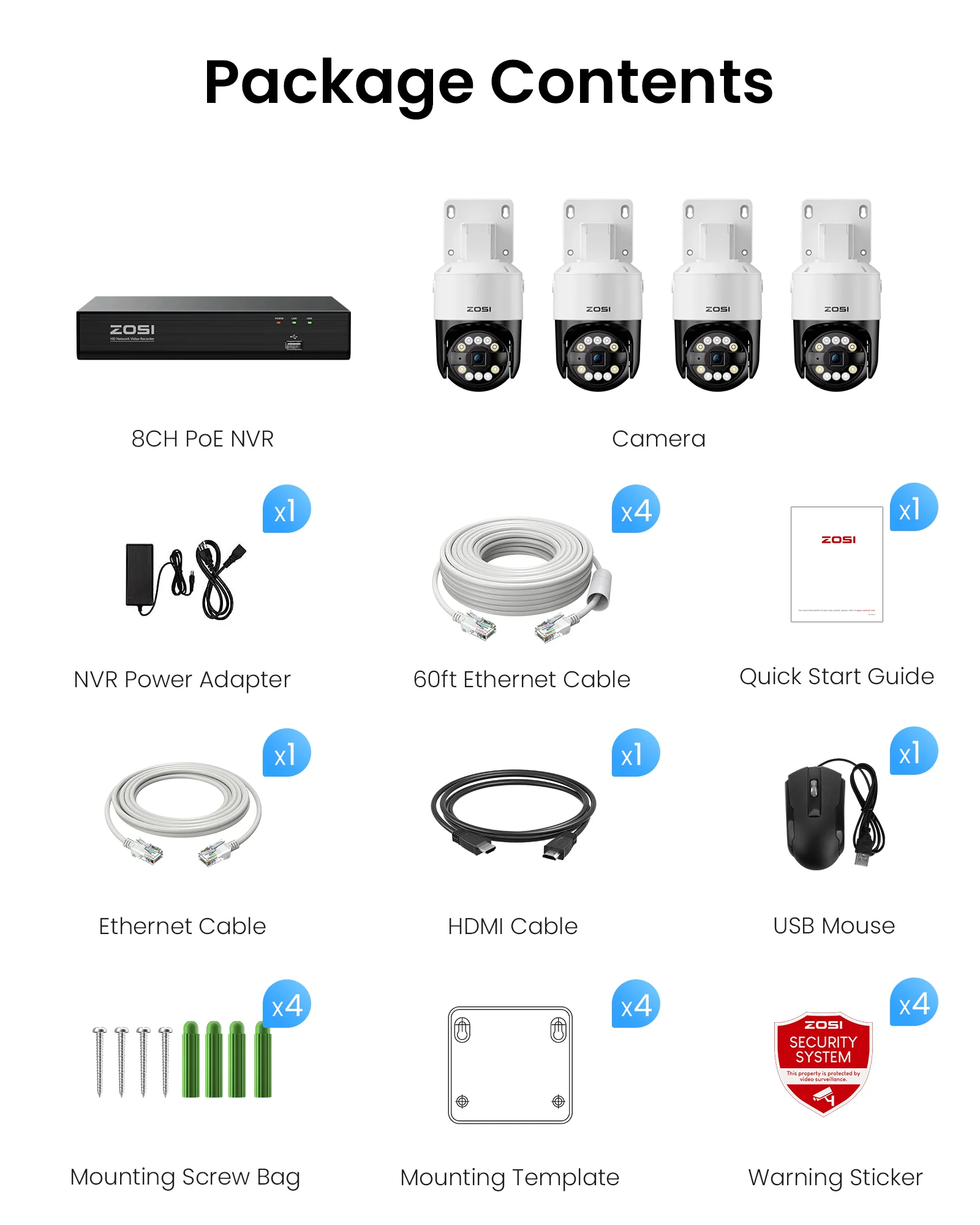 C296B 5MP PTZ Security Camera System + 4K 8CH PoE NVR + 2TB HDD - Image 16