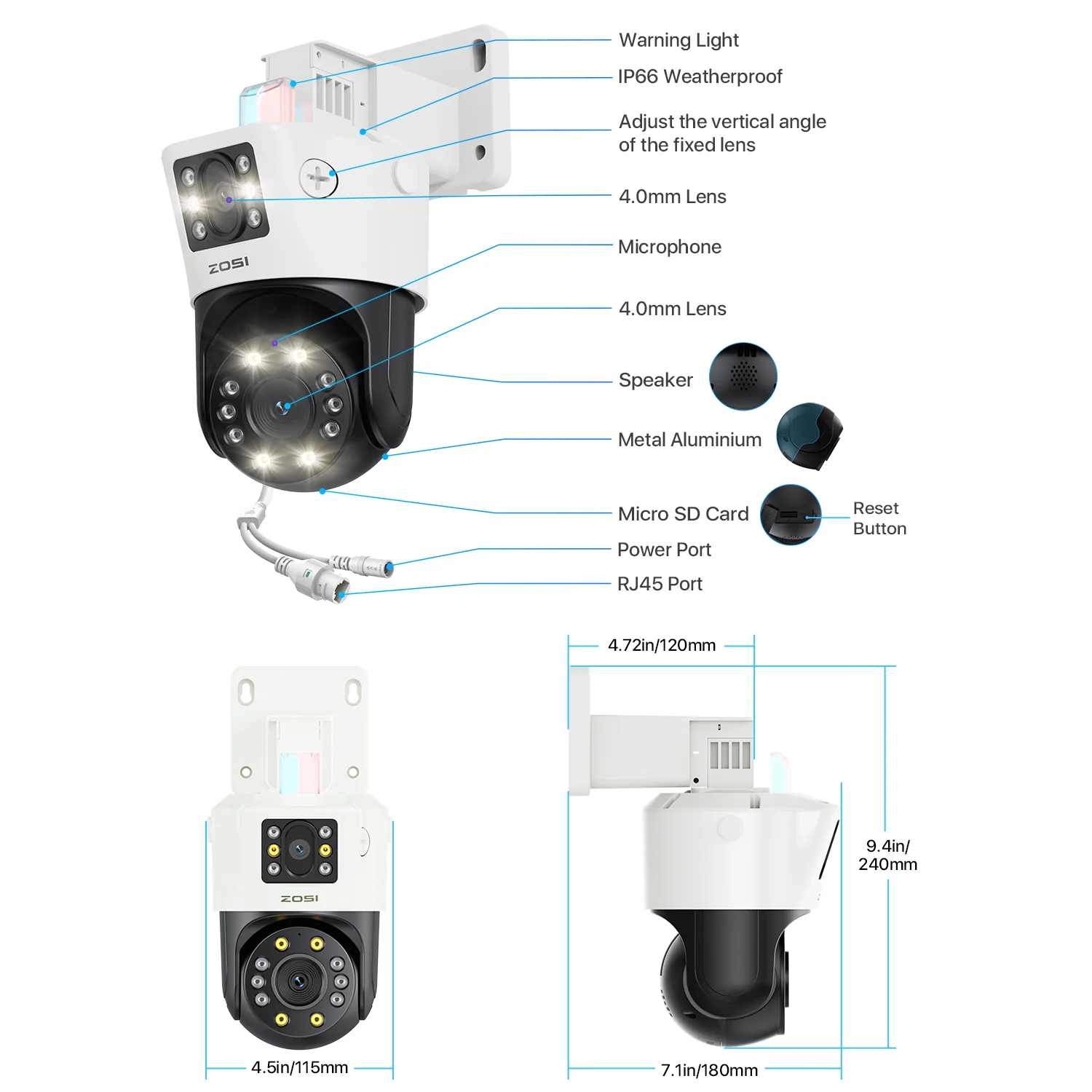 C298 Pan Tilt PoE Camera with Dual-Lens - Image 13