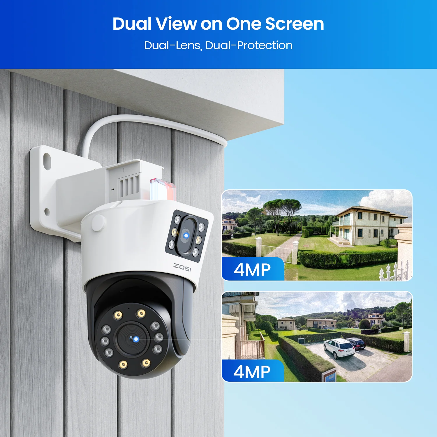 C298 Pan Tilt PoE Camera with Dual-Lens - Image 4
