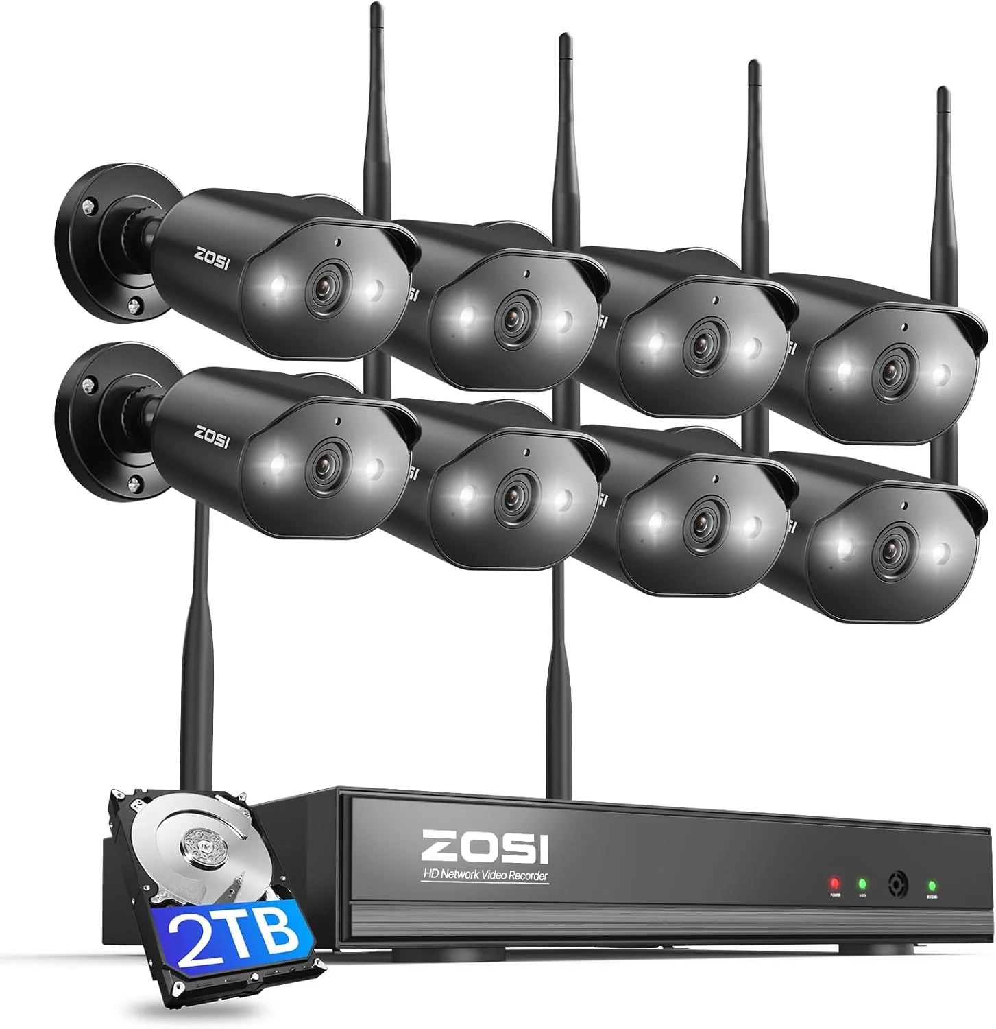 C302 3MP 8 Channel WiFi-6 Security Camera System + Up To 2TB HDD Local Storage - Image 17