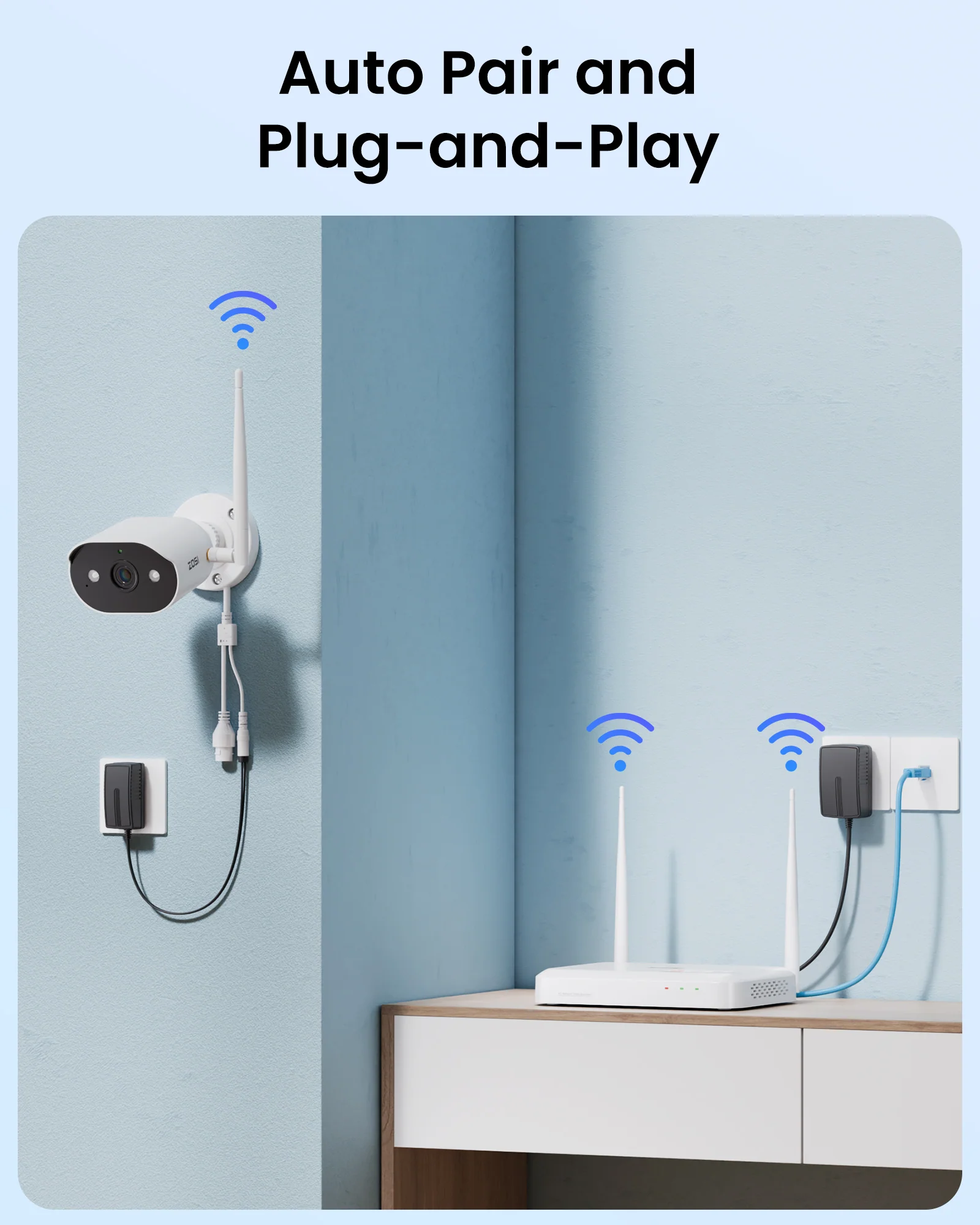 C302 3MP 8 Channel WiFi-6 Security Camera System + Up To 2TB HDD Local Storage - Image 5