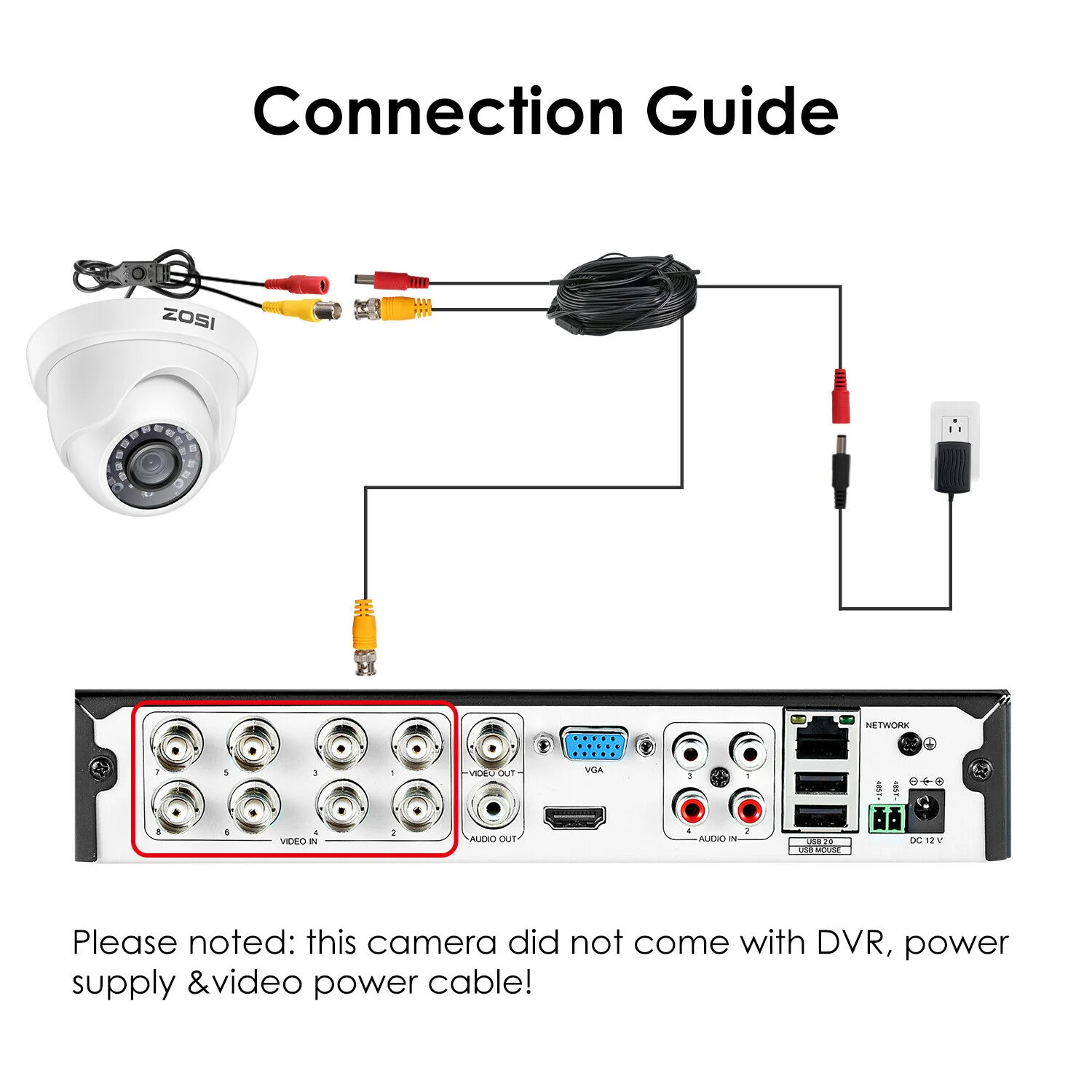 C419 2MP TVI/CVI/AHD/CVBS Dome CCTV Camera (ZG4192C) - Image 10