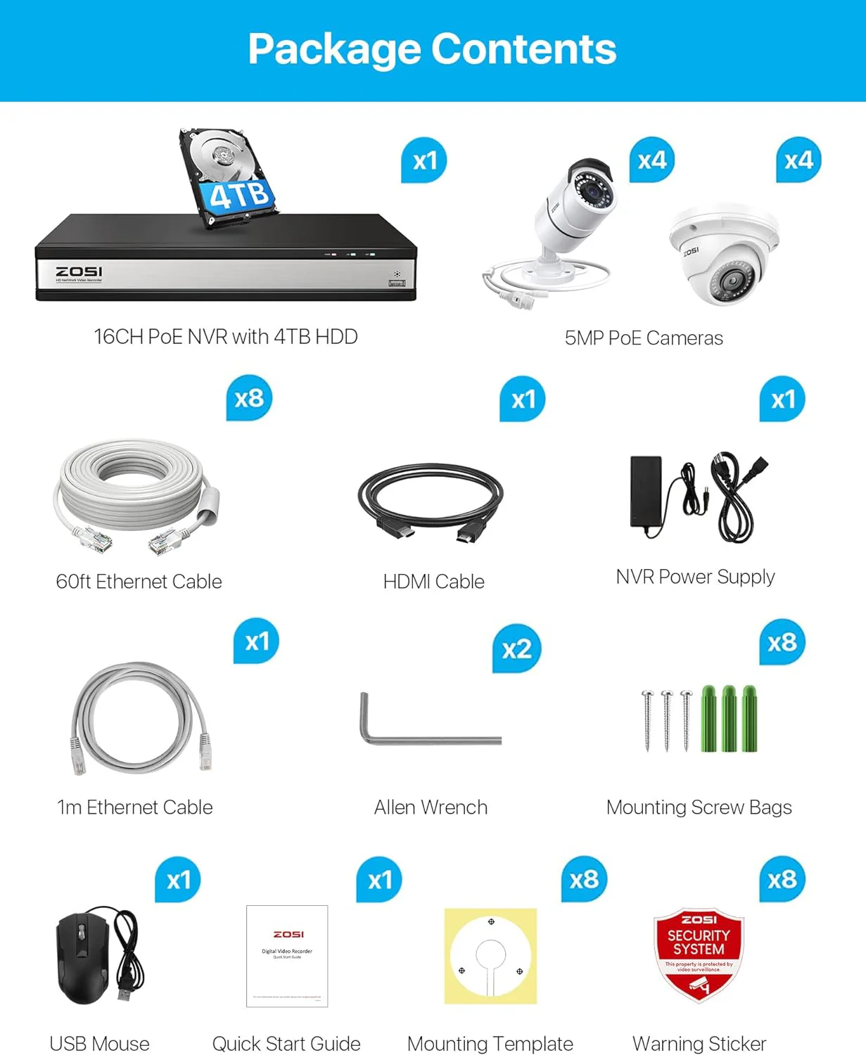 C428/C261 5MP PoE Security Camera System + 4TB Hard Drive - Image 10
