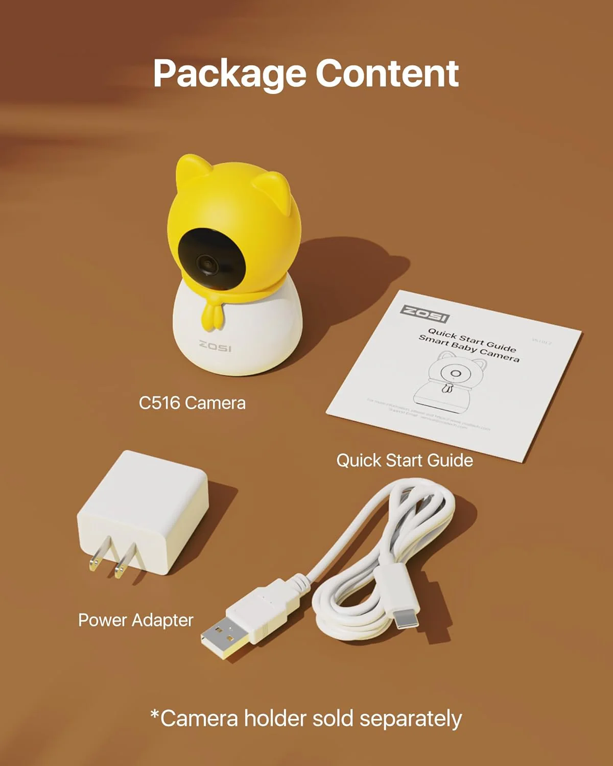 C516 2pack 4MP 2.4GHz/5GHz Baby Camera + Max 256GB Local Storage - Image 10