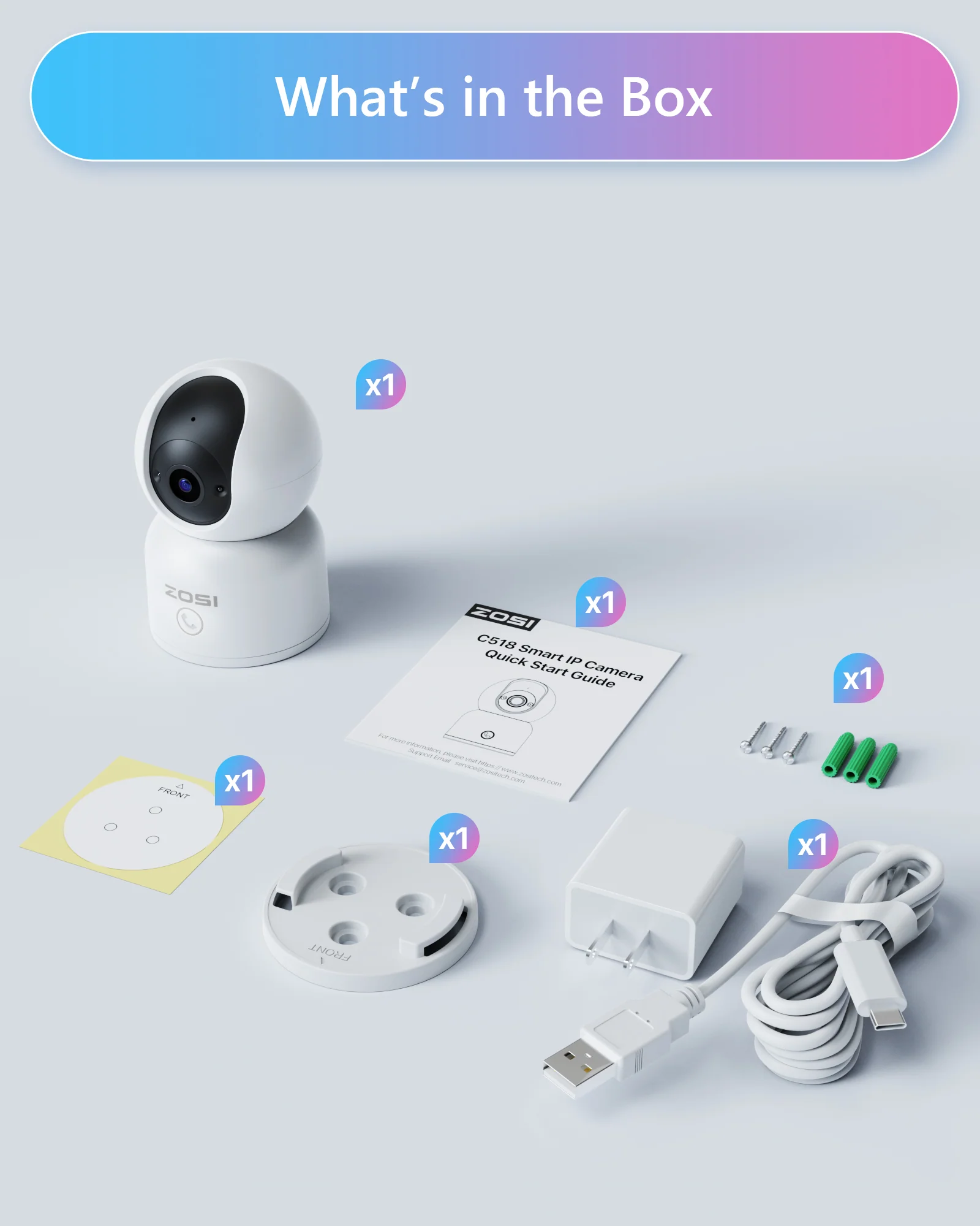 C518 3MP/2MP PTZ 2.4GHz/5GHz WiFi Security Camera + Max 256GB Local Storage - Image 11