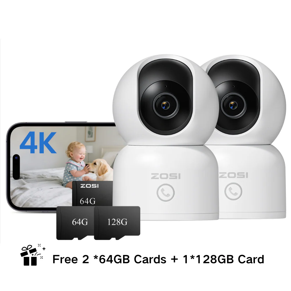 C518 4K 8MP PTZ 2.4GHz/5GHz WiFi Security Camera + 64GB Local Storage - Image 14