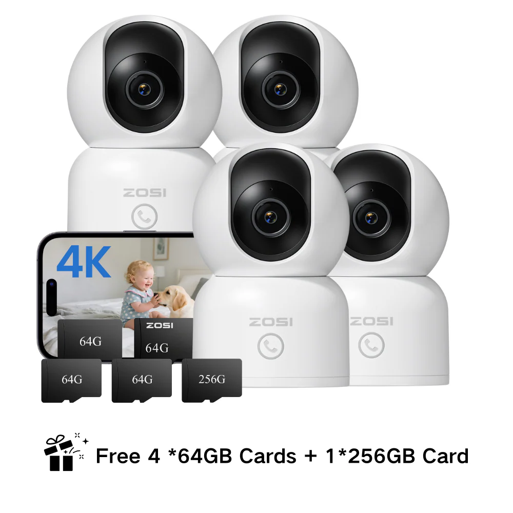 C518 4K 8MP PTZ 2.4GHz/5GHz WiFi Security Camera + 64GB Local Storage - Image 15