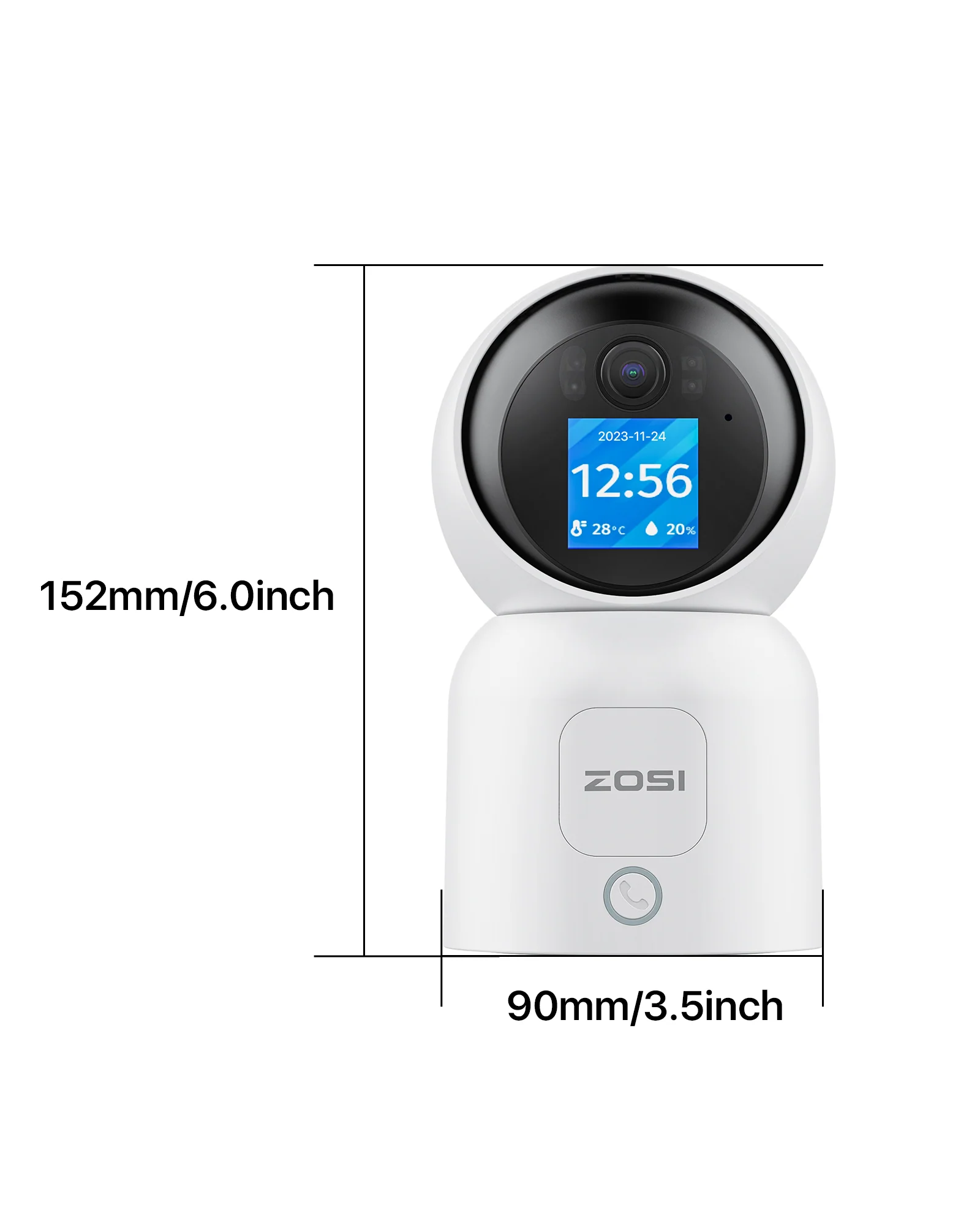 C519 4K/5MP/4MP 2.4GHz /5GHz Dual Band Baby/Pet Monitor + Max 256GB Local Storage - Image 12