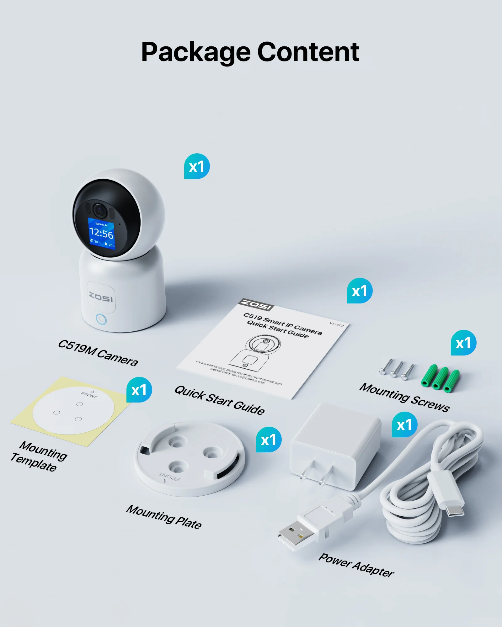 C519 4K/5MP/4MP 2.4GHz /5GHz Dual Band Baby/Pet Monitor + Max 256GB Local Storage - Image 14