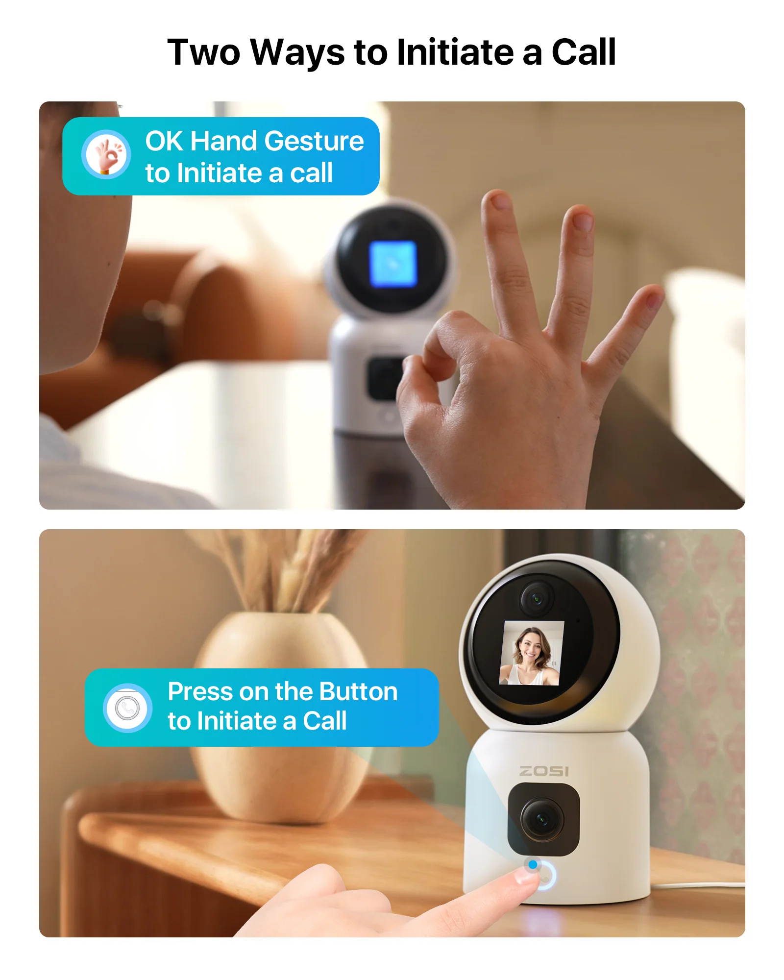 C528M 2.4/5GHz WiFi Indoor Camera - Image 5