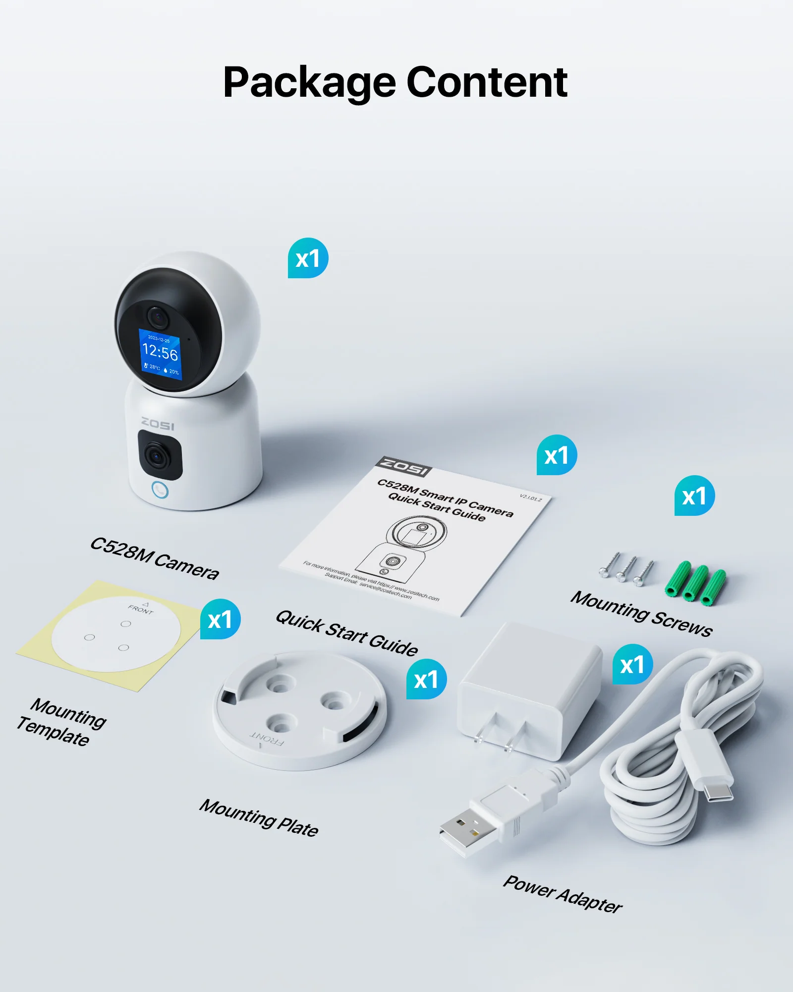 C528M 2.4/5GHz WiFi Indoor Camera - Image 9