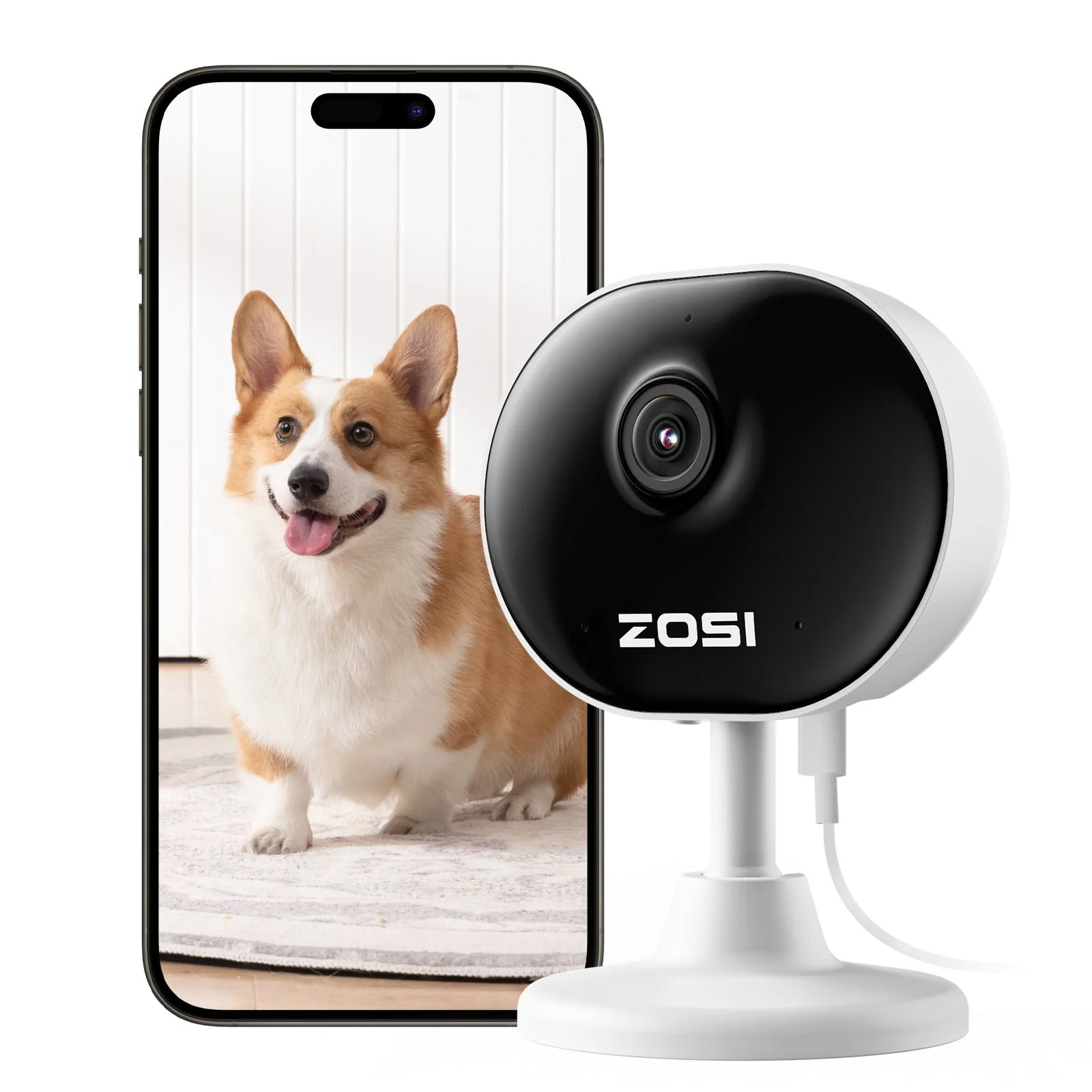 C688 2MP Indoor WiFi Camera with AI Motion Detection + Max 256GB Local Storage - Image 3