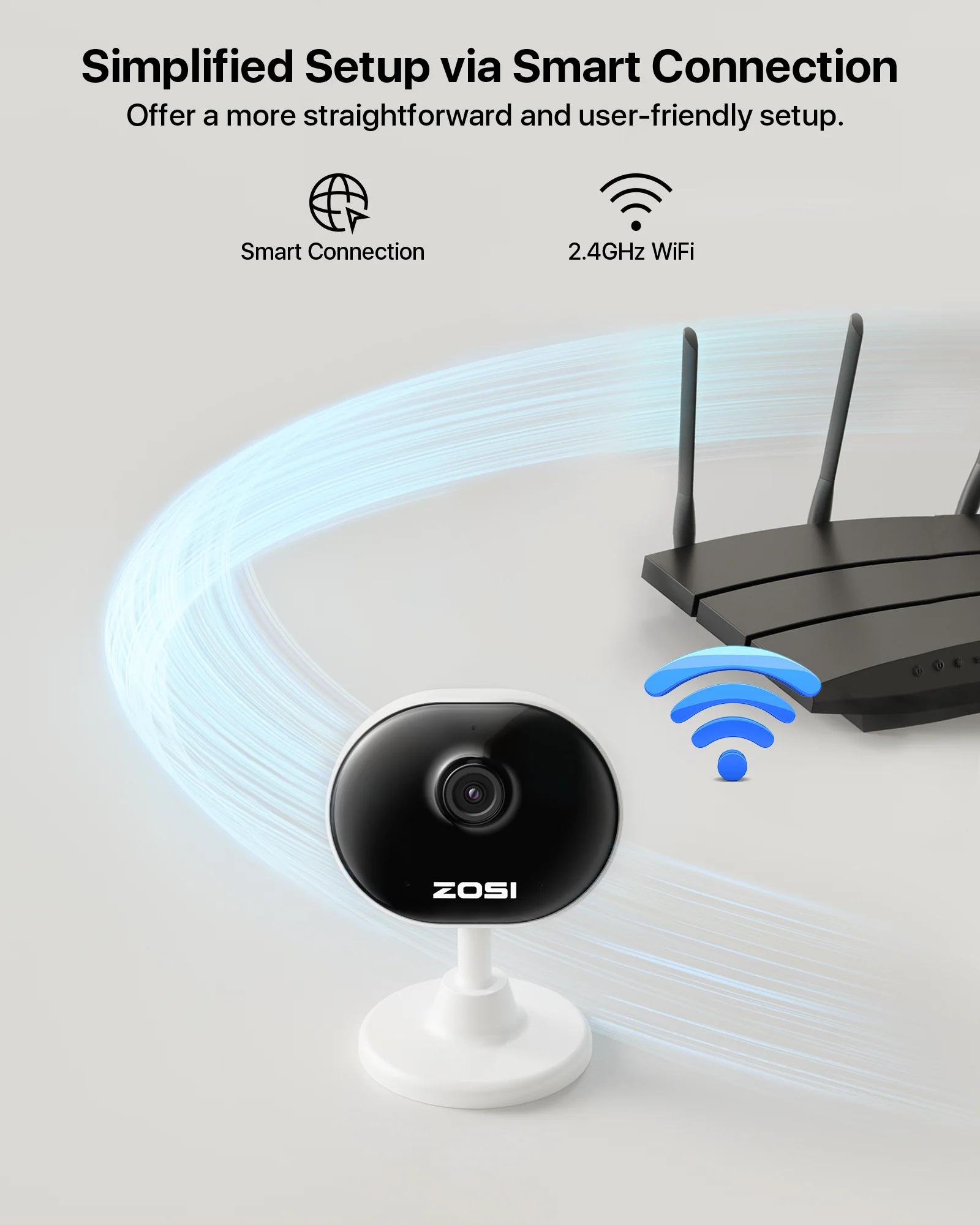 C688 2MP Indoor WiFi Camera with AI Motion Detection + Max 256GB Local Storage - Image 6