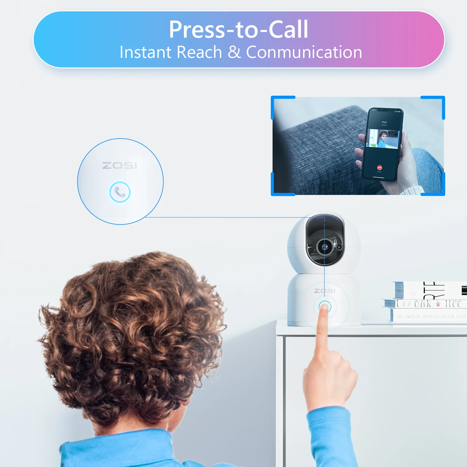C688 2MP WiFi IPC Camera + C518 3MP WiFi Indoor Camera + 2* 128GB Card - Image 4